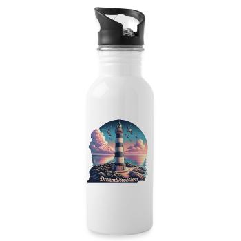 Dream direction - Water bottle with straw - white - Right