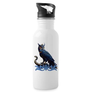 Kings of the heavens and the earth - Water bottle with straw - white - Right