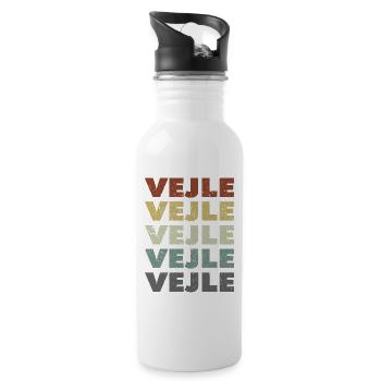 Vejle - Denmark - Denmark - Scandinavia - Water bottle with straw - white - Right