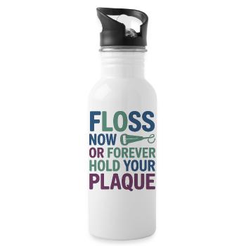 Dental Professional Life Clinical Team  - Water bottle with straw - white - Right