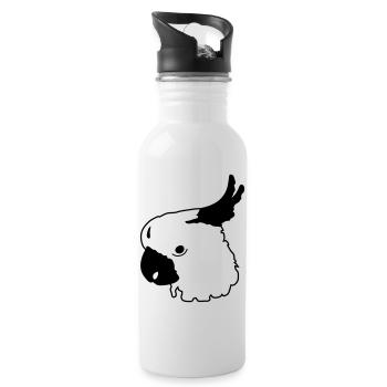 Parrot - Water bottle with straw - white - Right