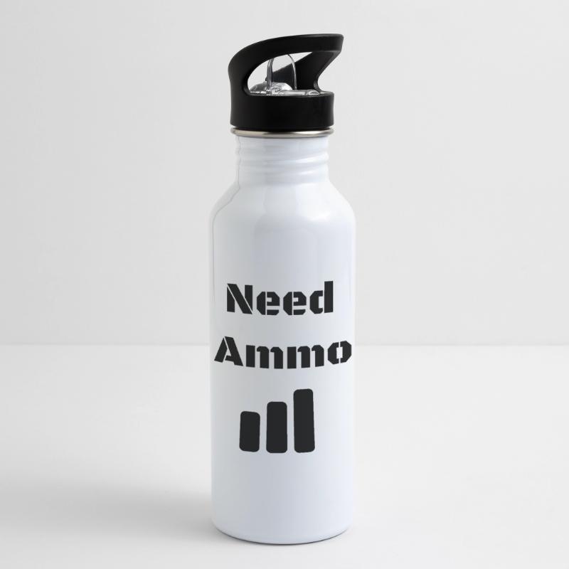 Need Ammo Load Water bottle with straw