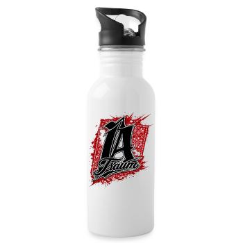 LA Dream Bandana Logo - Gourde avec paille intégrée - blanc - Droite