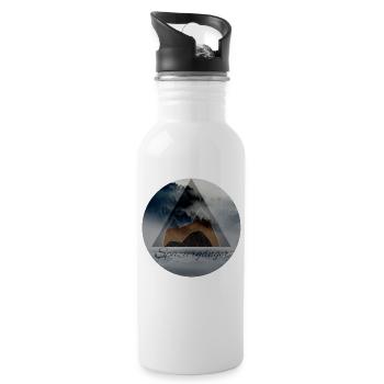 stroller - Water bottle with straw - white - Right