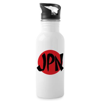 Culture and Tradition Japan - Water bottle with straw - white - Right