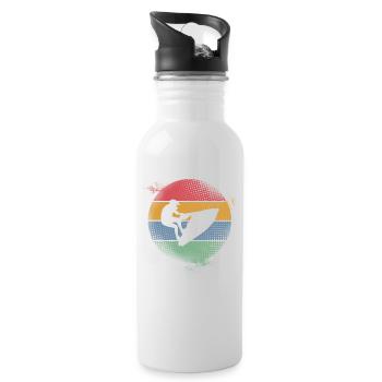 Jet ski - Water bottle with straw - white - Right