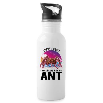 Ants Ant Farm Antshills Fire ants - Water bottle with straw - white - Right