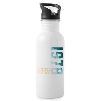 1978 Limited Edition - Water bottle with straw - white - Right