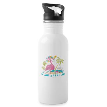 Besties Cruise 2027 - Water bottle with straw - white - Right