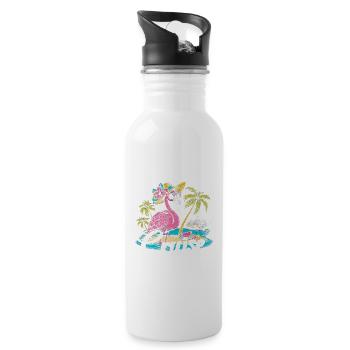 Friends Cruise 2026 - Water bottle with straw - white - Right