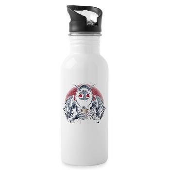 Ok But First Coffee - Water bottle with straw - white - Right