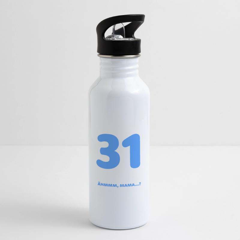 Finally 31 I can do everything I know everything Water bottle with straw