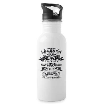 30th Birthday Original June 1994 Born 1994 - Water bottle with straw - white - Right