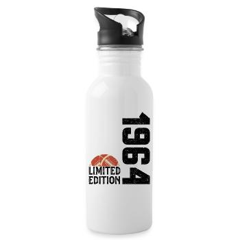 60th Anniversary 1964 Limited Edition Rugby - Water bottle with straw - white - Right