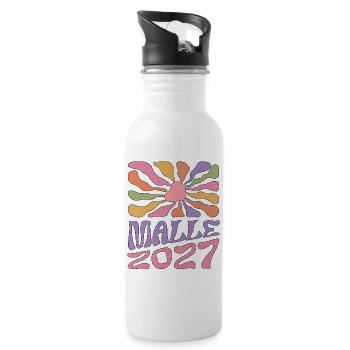 Malle 2027 - Water bottle with straw - white - Right
