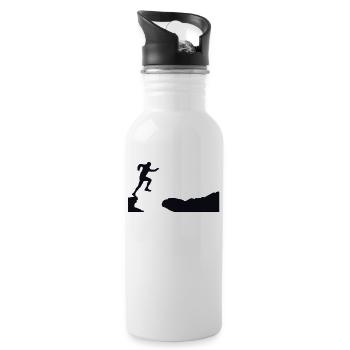 Trail Runner Cross Trail Mountain Runner - Water bottle with straw - white - Right