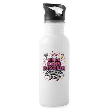 I'm there can go eskala baby women women women - Water bottle with straw - white - Right