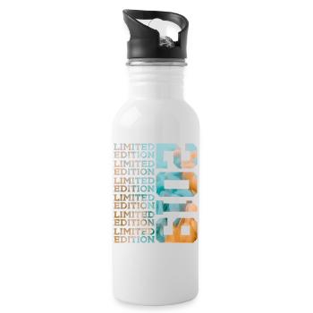 LIMITED EDITION 2019 7 YEARS 7TH BIRTHDAY - Water bottle with straw - white - Right