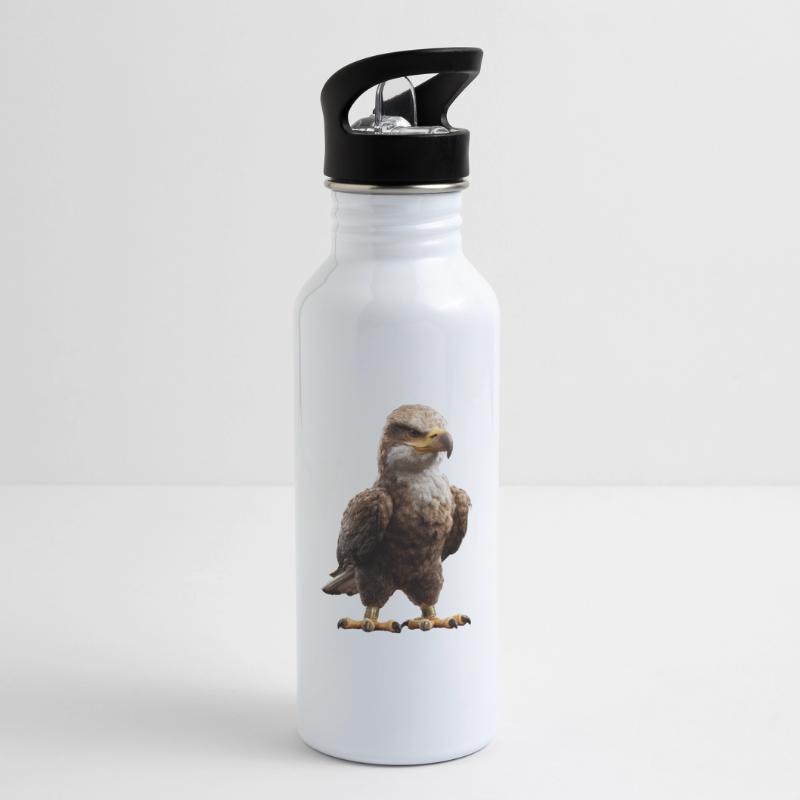 Eagle Bald Eagle Golden Eagle White-tailed Eagle Water bottle with straw