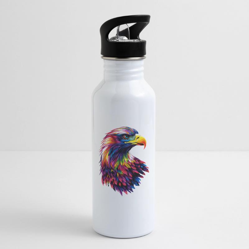 Eagle Bald Eagle Golden Eagle White-tailed Eagle Water bottle with straw