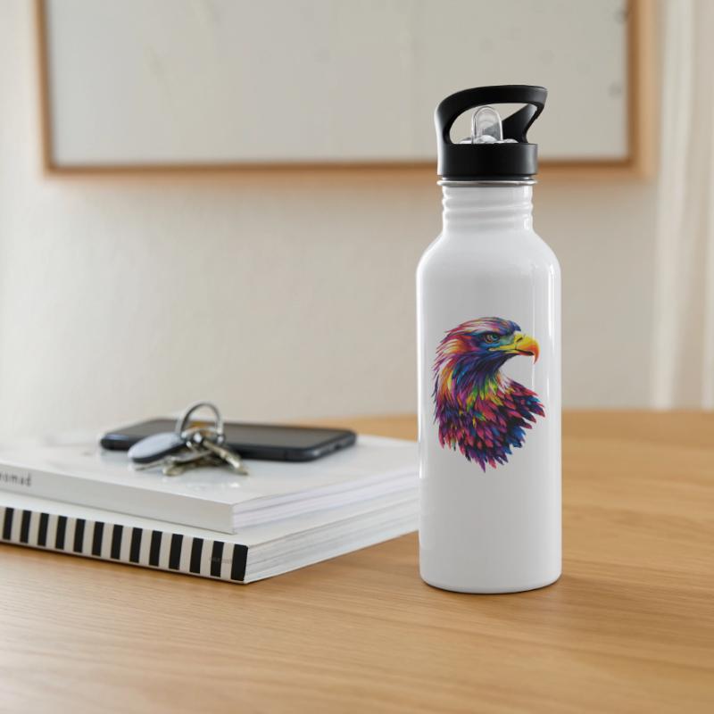 Eagle Bald Eagle Golden Eagle White-tailed Eagle Water bottle with straw
