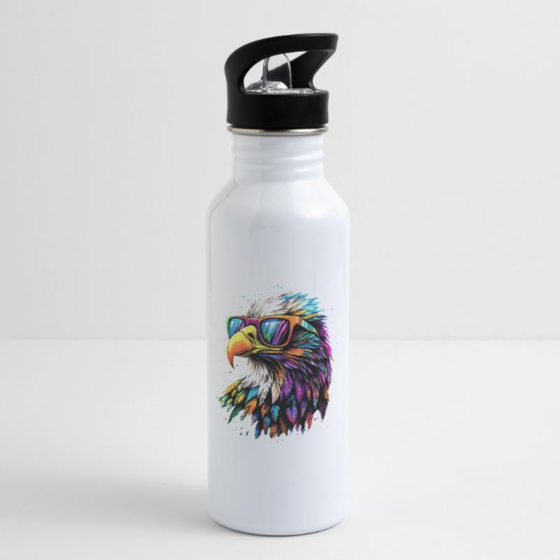 Eagle Bald Eagle Golden Eagle White-tailed Eagle Water bottle with straw