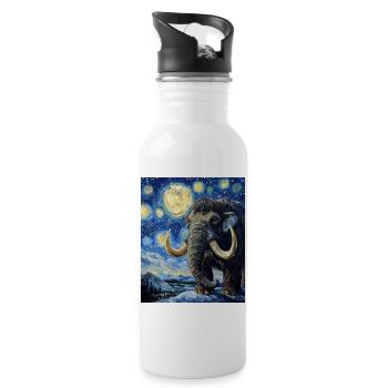 Mammut Van Gogh Starry Night - Trinkflasche mit integriertem Trinkhalm - Weiß - Rechts