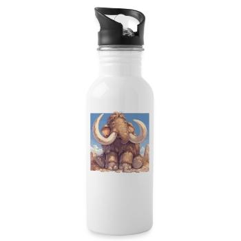 Mammuts Mammut - Trinkflasche mit integriertem Trinkhalm - Weiß - Rechts