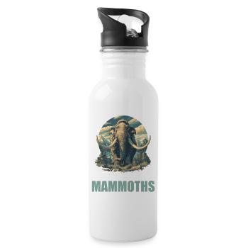 Mammuts Mammut - Trinkflasche mit integriertem Trinkhalm - Weiß - Rechts