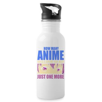 Anime Manga Otaku Kawaii Japon Cosplay Bande dessinée - Gourde avec paille intégrée - blanc - Droite