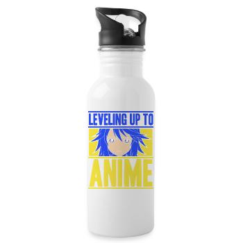 Anime Manga Otaku Kawaii Japon Cosplay Bande dessinée - Gourde avec paille intégrée - blanc - Droite