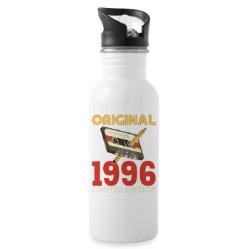 1996 30th Anniversary 30 Years Original Vintage - Water bottle with straw - white - Right