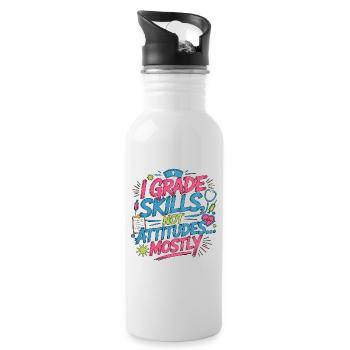 Nurse Educator I Grade Skills Clinical Educator - Water bottle with straw - white - Right