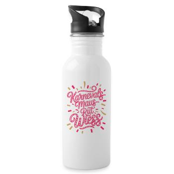 Carnival Mouse Rut Wiess Cologne Cologne Cologne Carnival Mouse - Water bottle with straw - white - Right