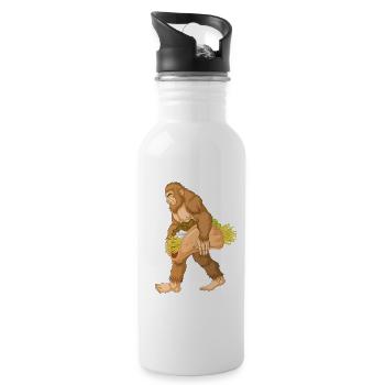 Haut Taco Bigfoot - Gourde avec paille intégrée - blanc - Droite