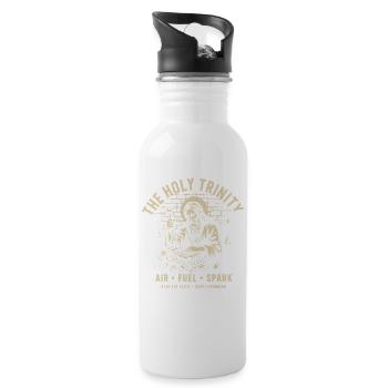 Holy Trinity Air Fuel Spark - Trinkflasche mit integriertem Trinkhalm - Weiß - Rechts