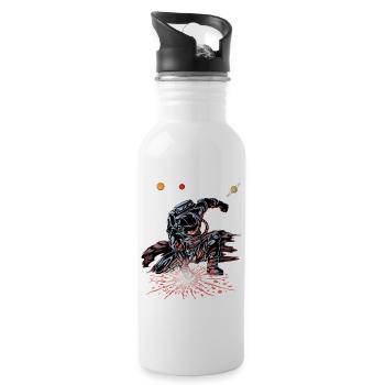 Télé-shirt Astronaut Punch Galaxy - Gourde avec paille intégrée - blanc - Droite