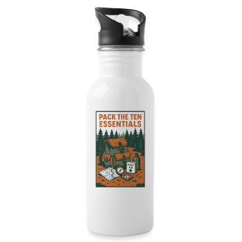 Ten Essentials | Scout Equipment - Water bottle with straw - white - Right