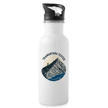 Mallorca Road Cycling, Tramuntana Tested - Water bottle with straw - white - Right