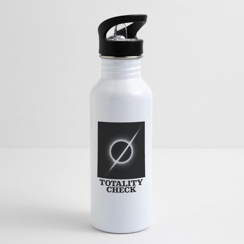 Totality checked | Eclipse Water bottle with straw
