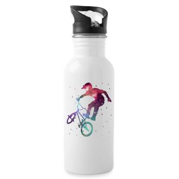 Espace Vélo BMX Garçons Vélo BMX Kids - Gourde avec paille intégrée - blanc - Droite