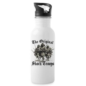Scottish History Highlander Clans HEMA LARP - Water bottle with straw - white - Right