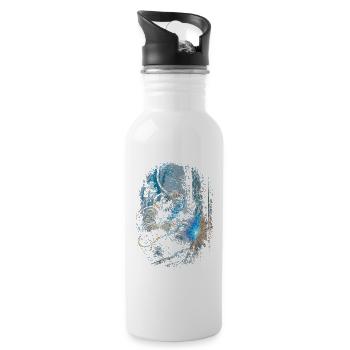 Underwater Welder Underwater Welder - Water bottle with straw - white - Right