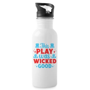 Musical Theatre This Play Was Wicked Good Actor - Water bottle with straw - white - Right