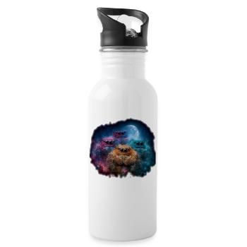 Jumping Spiders Accessories Terrarium Holder Gift - Water bottle with straw - white - Right