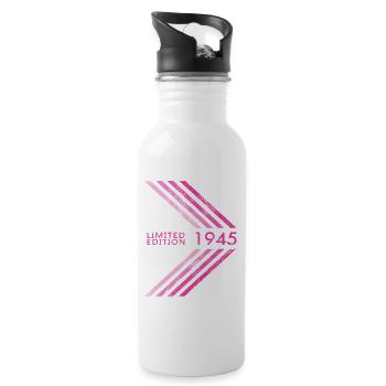 1945 Limited Edition Birthday Women Women - Water bottle with straw - white - Right