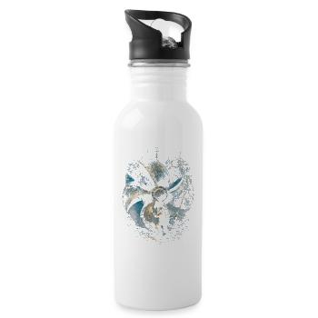 Commercial Diver Industrial Diver - Water bottle with straw - white - Right