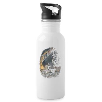Harbour Pilot Harbour Pilot - Water bottle with straw - white - Right