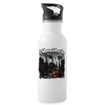Norilsk Industry Night 1935 - Water bottle with straw - white - Right