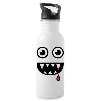 Little Vampire / Little Vampire - Water bottle with straw - white - Right